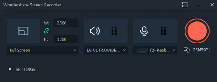 Filmora Screen Recorder