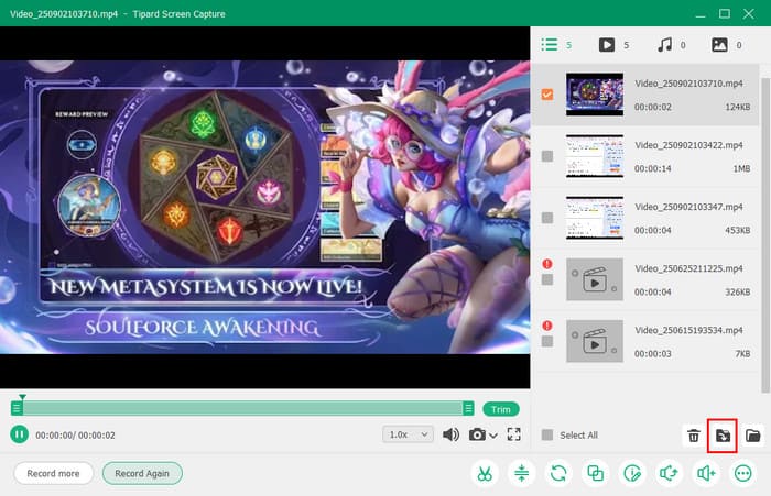 Click Download Button