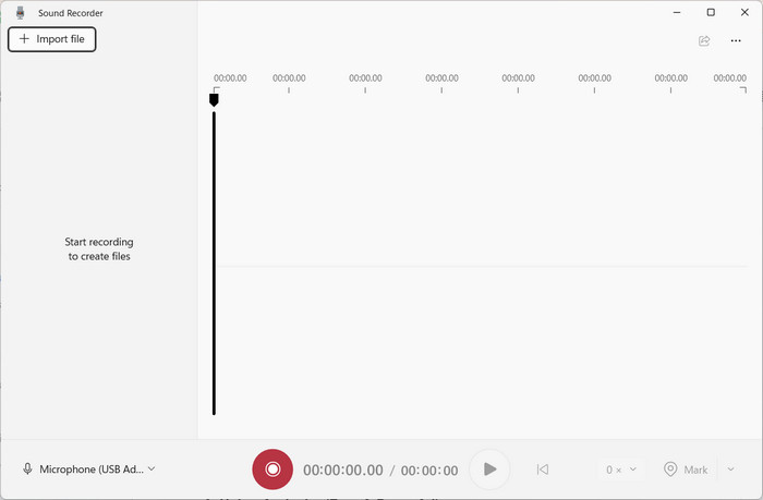 Interface Sound Recorder