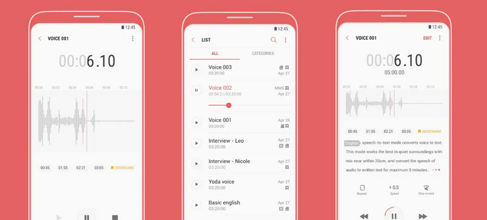 Samsung Voice Recorder
