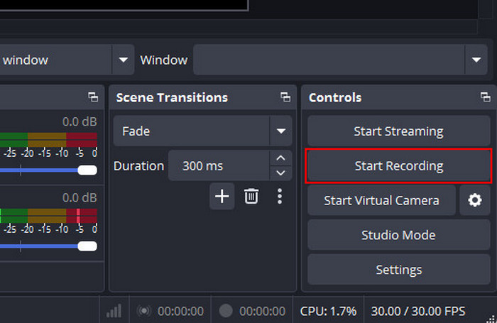 OBS Start Recording