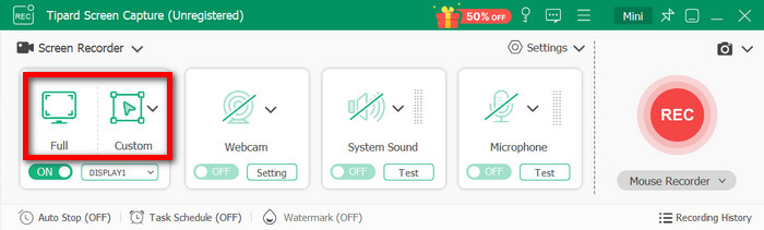 Full Custom Option