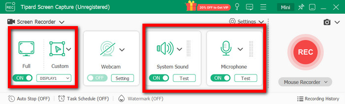 Mode System Sound Microphone