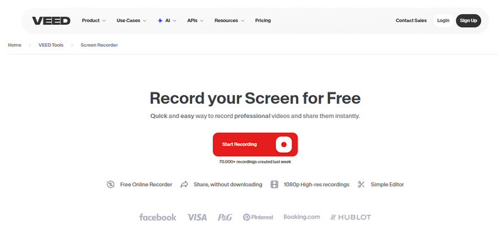 VEED Screen Recorder
