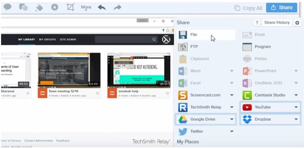 Snagit – Record Google Hangout Videos on Mac