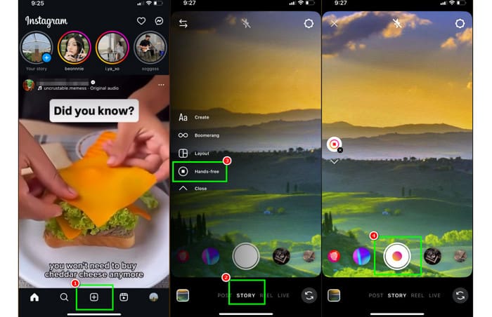 Record on Instagram Without Holding the Button