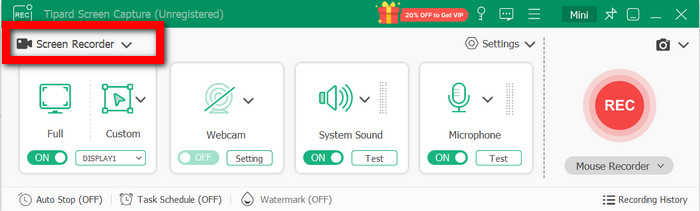 Tipard Screen Recorder