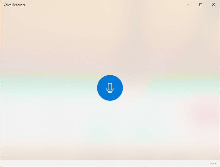 Windows Voice Recorder