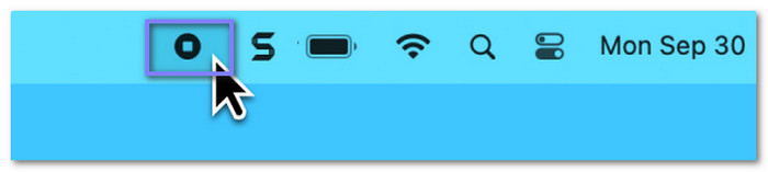 Click Square Stop Button