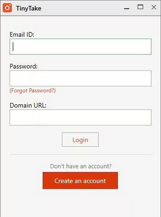 Login Tinytake