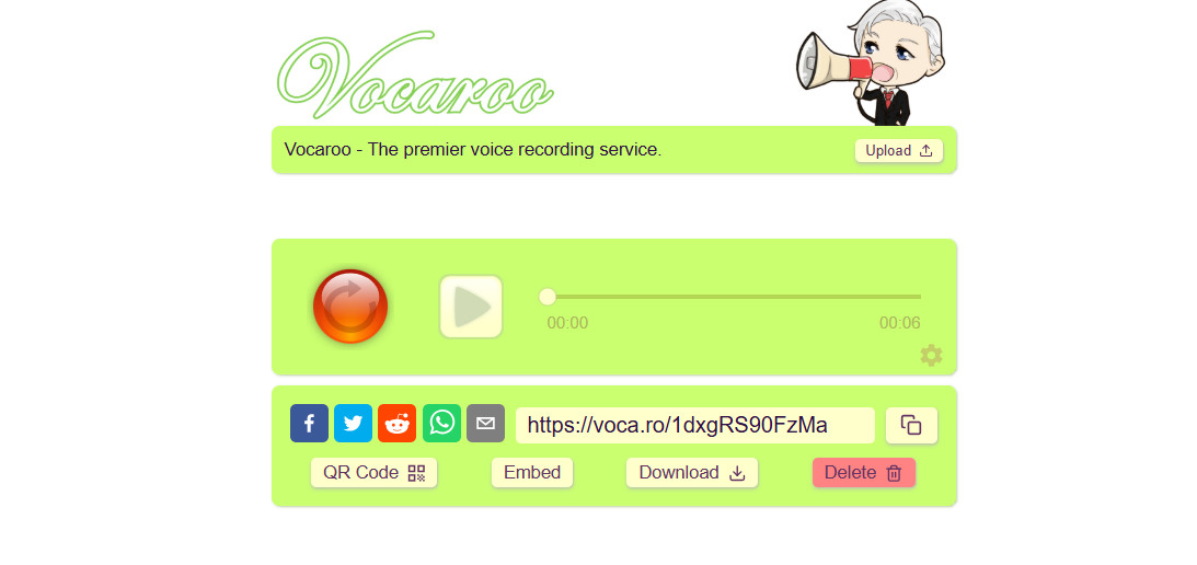 Download And Share Recording