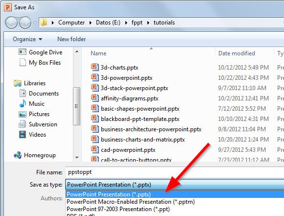 Change File Extension