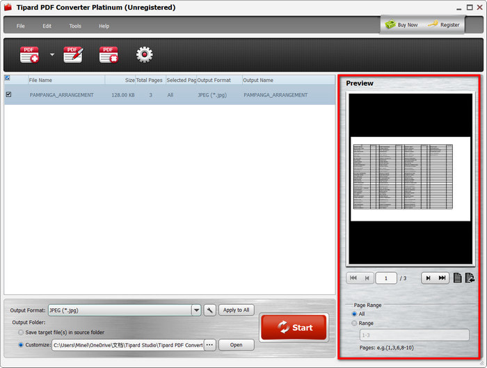 Preview Feature