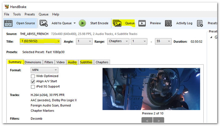 Handbrake Top Format Factory Alternatives on Linux
