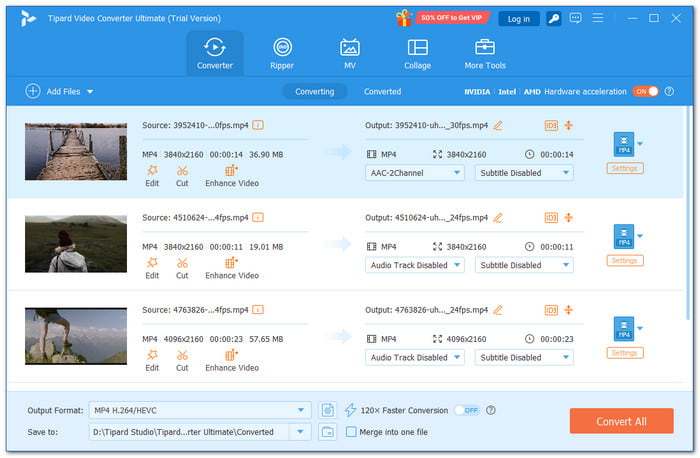 Tipard Video Converter Ultimate Top Format Factory Alternative