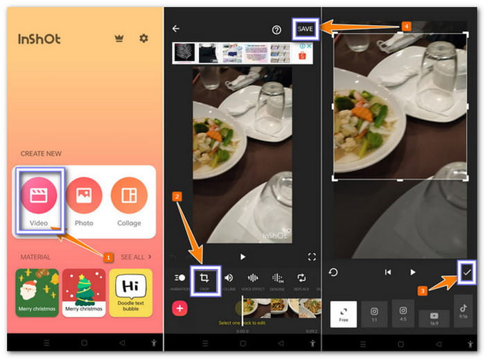 InShot Crop Video