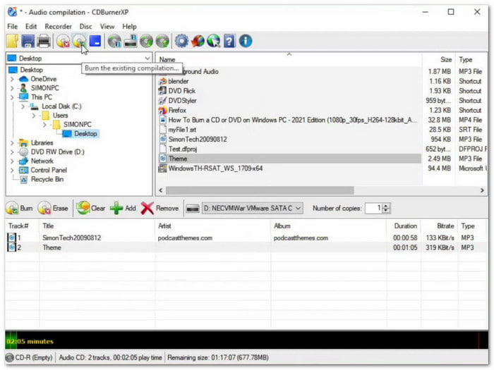 CDBurnerXP Top ImgBurn Alternative