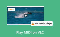 Play MIDI on VLC