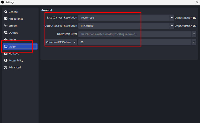 Try a Different Resolution or FPS