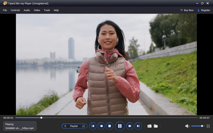 Tipard Blu-ray Player UI