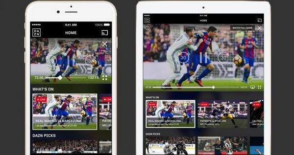 DAZN Football Live Streaming