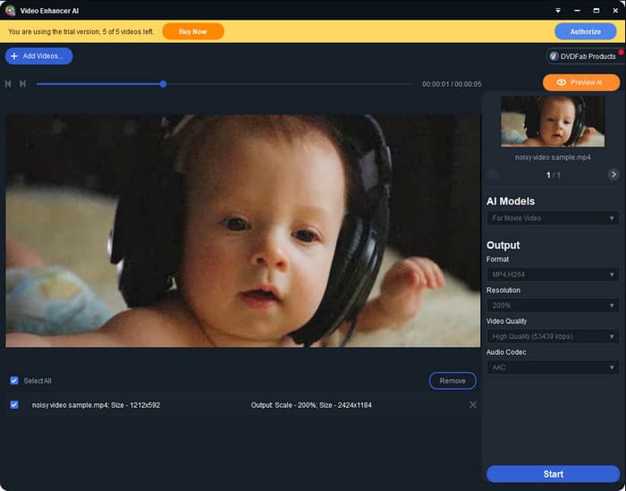 DVDfab Video Enhancer