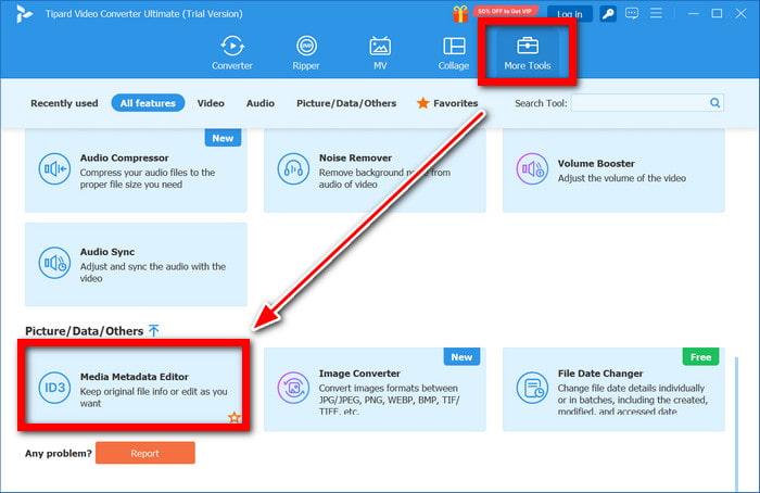 More Tool Media Metadata Editor