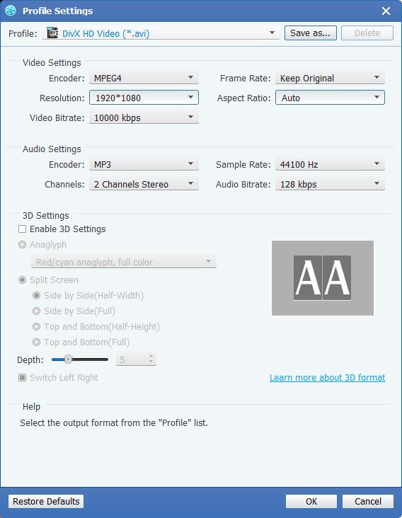 TS to DivX Converter