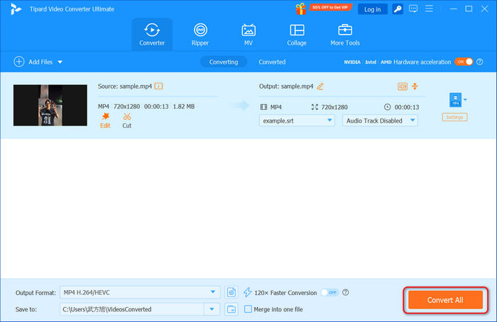 Export Dubbed MP4 Video