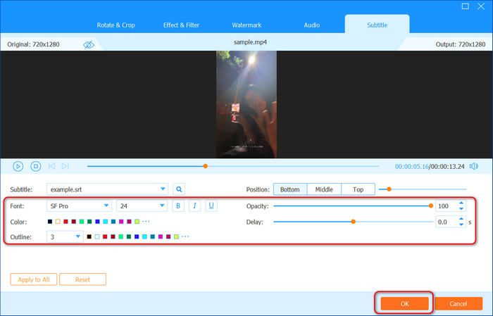 Edit Subtitle with Tipard Video Converter Ultimate
