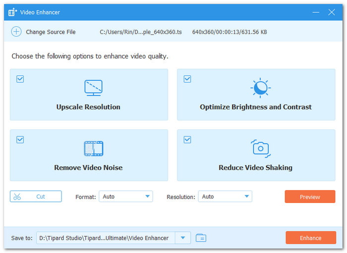 Tipard Best AI Video Upscaler on Windows and Mac