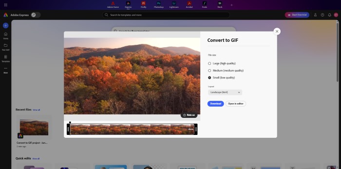 Adobe GIF Maker