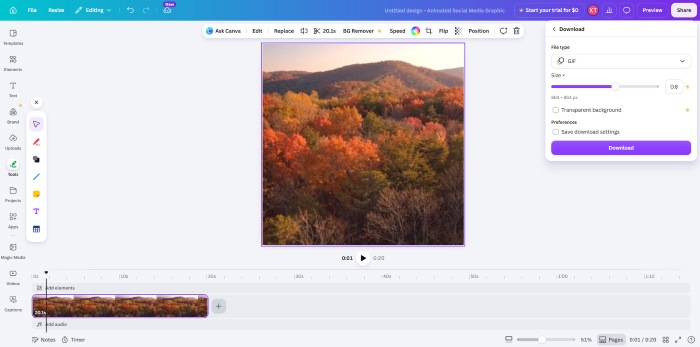 Canva GIF Maker