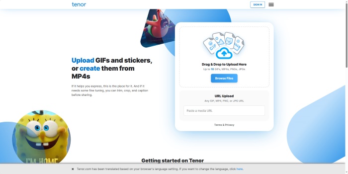 Tenor GIF Maker
