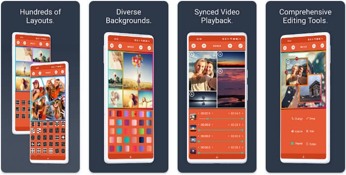 Video Collage Maker Mix Videos