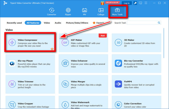 More Tools Video Compressor