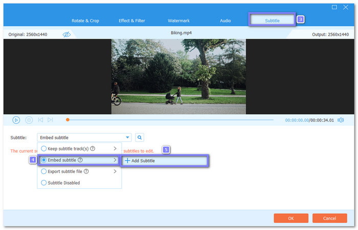 Add Your Subtitle File