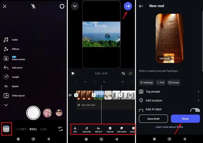 Reels With Multiple Video