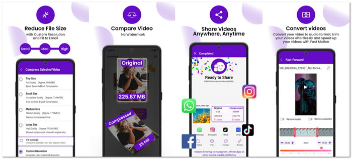 Compress Video Downsize Video Best App to Compress on Android