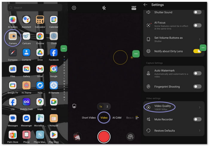 Compress Video on Android Before Recording