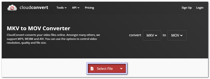 Upload MKV To Change