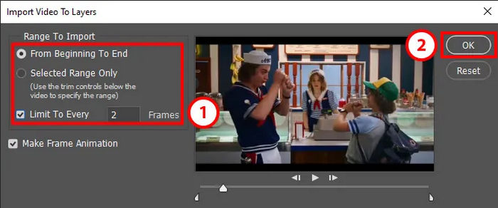 Set Video Clip and Image Layers