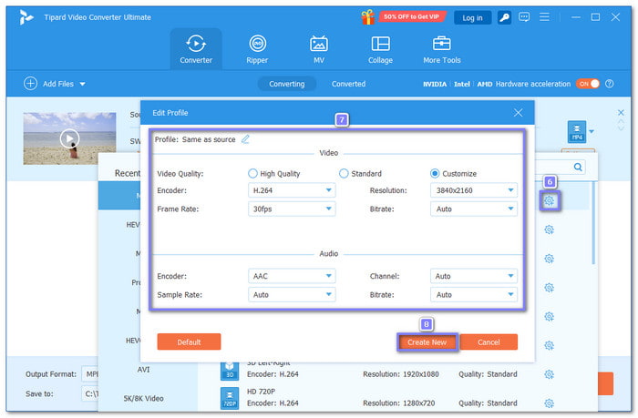 Fine Tune More Settings