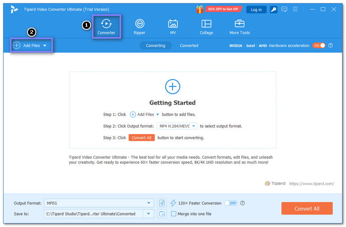 Import Your VOB Files
