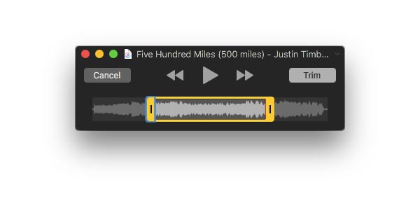 Edit MP3 with Quicktime