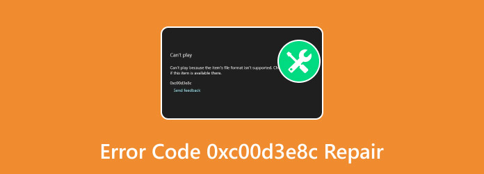 Error Code 0xc00d3e8c Repair