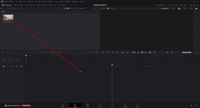 Grab File to Timeline