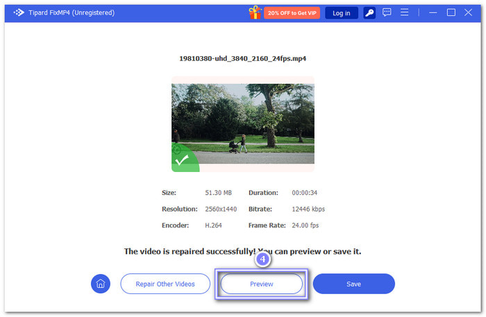Watch The Repaired Video