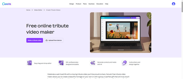 Canva Interface