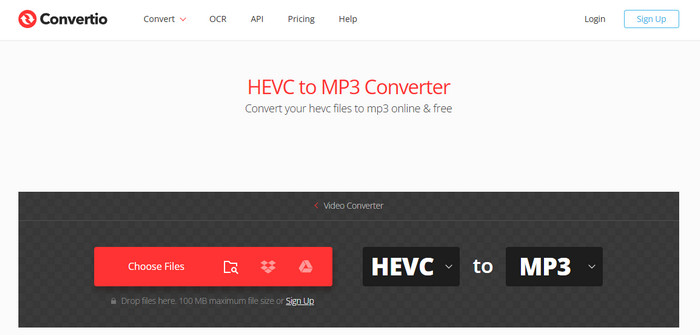 Convertio HEVC MP3